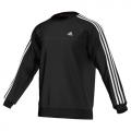 mikina fleece zn. ADIDAS, 80% bavlna, 20% polyester, 300 gr. ESS3CREWS