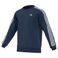 mikina fleece zn. ADIDAS, 80% bavlna, 20% polyester, 300 gr. ESS3CREWS