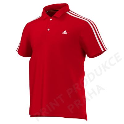 pánská polokošile zn. ADIDAS, pique, 70% bavlna, 30% polyester, 210 gr. ESS3SPOLO