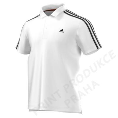 pánská polokošile zn. ADIDAS, pique, 70% bavlna, 30% polyester, 210 gr. ESS3SPOLO